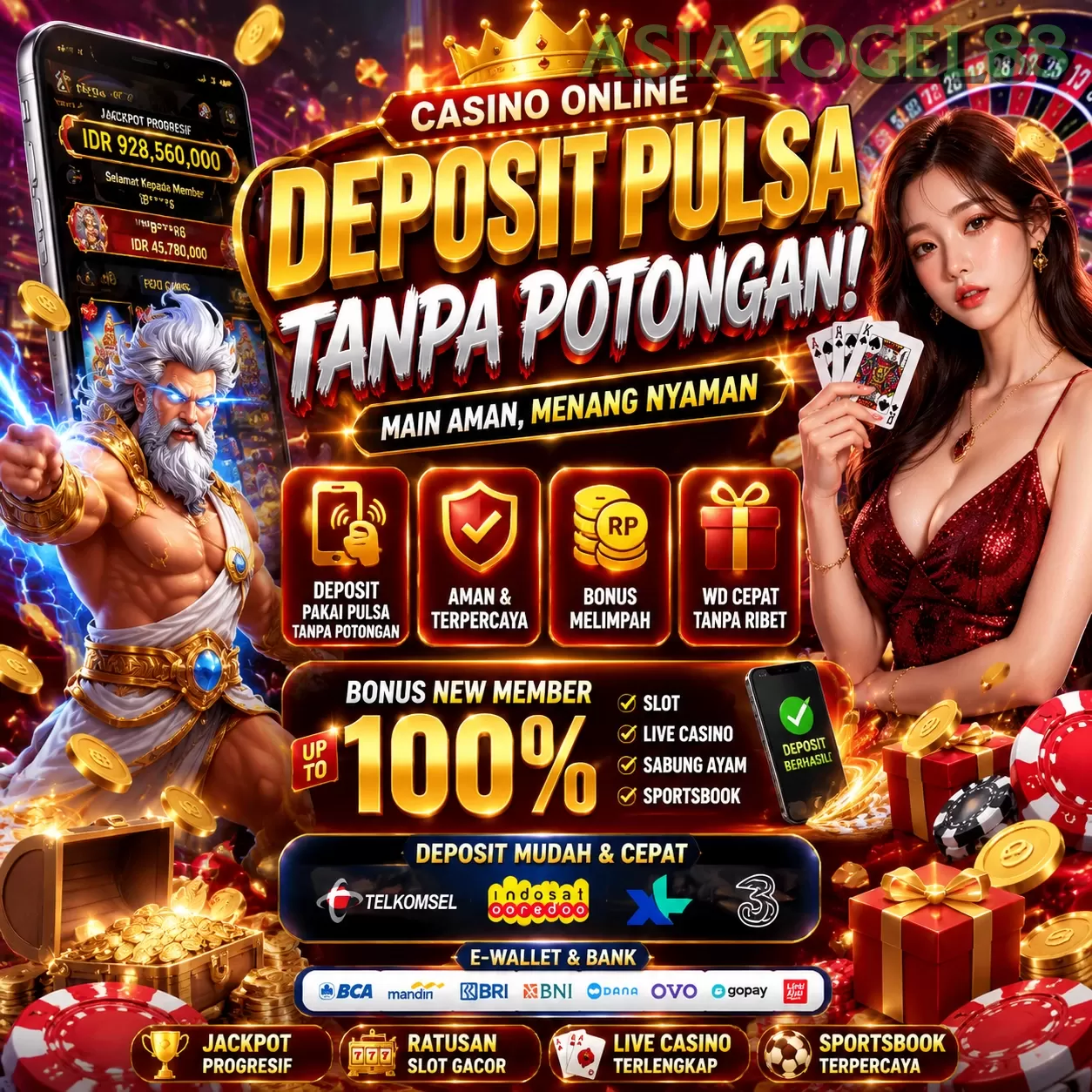 Login asiatogel88 Sekarang Bonus Melimpah